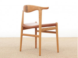 Fauteuil scandinave Cow Horn PP 505. Nouvelle édition.