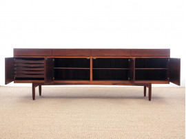 Mid-Century  modern scandinavian side bord in Rio rosewood by Ib Kofod Larsen for Faarup Mobelfabrik
