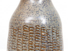 Ceramic table lamp. Glazed stoneware. Unique piece.