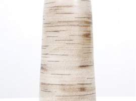 Ceramic table lamp. Glazed stoneware. Unique piece.