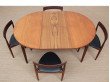 Dining set extensible en teck. 