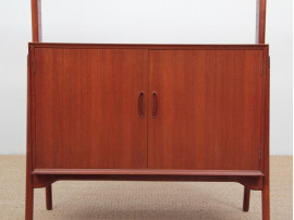 Mid-Century  modern scandinavian bookshelves in teak by Erik Buch