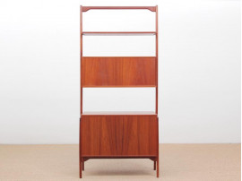 Mid-Century  modern scandinavian bookshelves in teak by Erik Buch