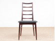 Mid-Century  modern scandinavian set of 4 rosewood chairs model Lis by Niels Koefoed.