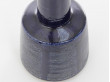 Mid-Century  modern scandinavian ceramic Palhus lamp. Dark blue