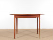 Mid-Century  modern scandinavian roudnd dining  in teak 4/8 seats by Hovmand-Olsen