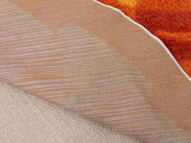 Mid-Century  modern scandinavian  Rya rug by Højer Eksport Wilton