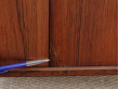 Mid-Century  modern scandinavian wall system in rosewood by Kai Kristiansen