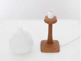 Mid-Century  modern scandinavian small table lamp by Uno Christiansen