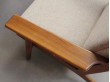 Paire de fauteuils scandinaves GE 290