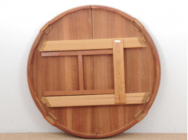 Circle dining table in rosewood, 4/10 seats