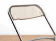 Set of 6 Plia folding chairs by Giancarlo Piretti