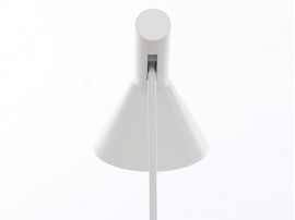 Mid-Century  modern scandinavian table lamp AJ white by Arne Jacobsen for Louis Poulsen.