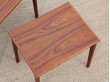 Mid-Century  modern scandinavian nesting tables in teak
