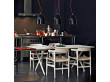 Table de repas scandinave modèle Cross legged  ou PP85/160. Edition neuve