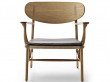 Mid-Century  modern scandinavian armchair model CH 22 by Hans Wegner