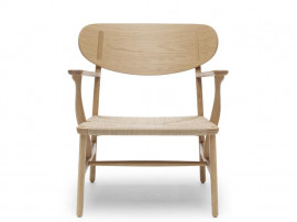 Mid-Century  modern scandinavian armchair model CH 22 by Hans Wegner