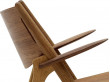 Mid-Century  modern scandinavian armchair model CH 28T by Hans Wegner
