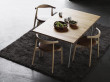 Mid-Century modern scandinavian dining table model CH322 by Hans Wegner.
