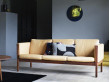 Mid-Century modern scandinavian sofa model CH163 by Hans Wegner.