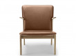 Chaise scandinave modèle OW124 "Beak Chair". Edition neuve.