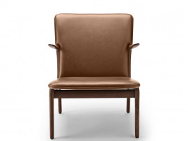 Chaise scandinave modèle OW124 "Beak Chair". Edition neuve.