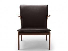 Chaise scandinave modèle OW124 "Beak Chair". Edition neuve.