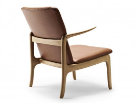 Chaise scandinave modèle OW124 "Beak Chair". Edition neuve.