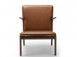 Chaise scandinave modèle OW124 "Beak Chair". Edition neuve.