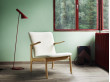 Chaise scandinave modèle OW124 "Beak Chair". Edition neuve.