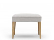 Mid-Century  modern scandinavian footstool model FH420 "Heritage" by Frits Henningsen