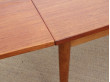 Mid-Century  modern  Scandinavian dining table with drop leaves