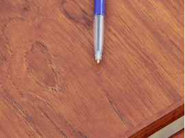 Mid-Century  modern  Scandinavian dining table with drop leaves