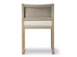 BM61 Chair Linen Webbing - Model 3361 by Borge Mogensen for Fredericia. New edition.