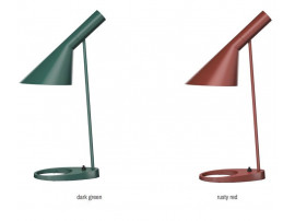 Mid-Century  modern scandinavian table lamp AJ MINI, white by Arne Jacobsen for Louis Poulsen.