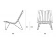 Fauteuil scandinave Scandia Nett. Nouvelle édition