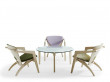 GE 465 BUTTERFLY coffee table 100 cm BY Hans Wegner. New edition