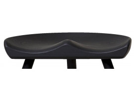 Bar stool, Shoemaker Chair™ No. 68, Black-stained Beech. New edition. 68 cm ou 78 cm