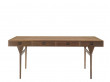 Mid-Century  modern  Scandinavian ND93 desk in walnut.  4 drawers. New edition