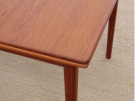 Mid-Century Modern Scandinavian dining table in teak 4/8 seats model Bjärni