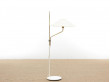 Mid-Century  modern scandinavian floor lamp in  brass