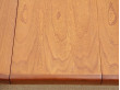 Mid-Century  modern scandinavian cirular dining table in teak by Kofod Larsen