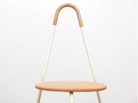 Mid-Century modern scandinavian tripode stool 