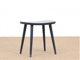 Tabouret scandinave en hêtre modèle "Palle" Stool de  Yngve Ekström