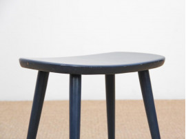 Tabouret scandinave en hêtre modèle "Palle" Stool de  Yngve Ekström