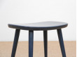 Tabouret scandinave en hêtre modèle "Palle" Stool de  Yngve Ekström
