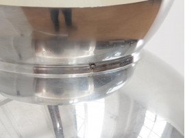 Mid-Century  modern scandinavian pendant lamp Doo-Wop  chrome by Louis Poulsen. Original edition