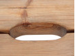 Mid-Century  modern scandinavian  brutalist stool
