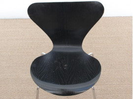 Mid-Century  modern scandinavian set of 6 chairs by Arne Jacobsen