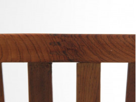 Mid-Century  modern scandinavian armchair in Rio rosewood by Westnofa